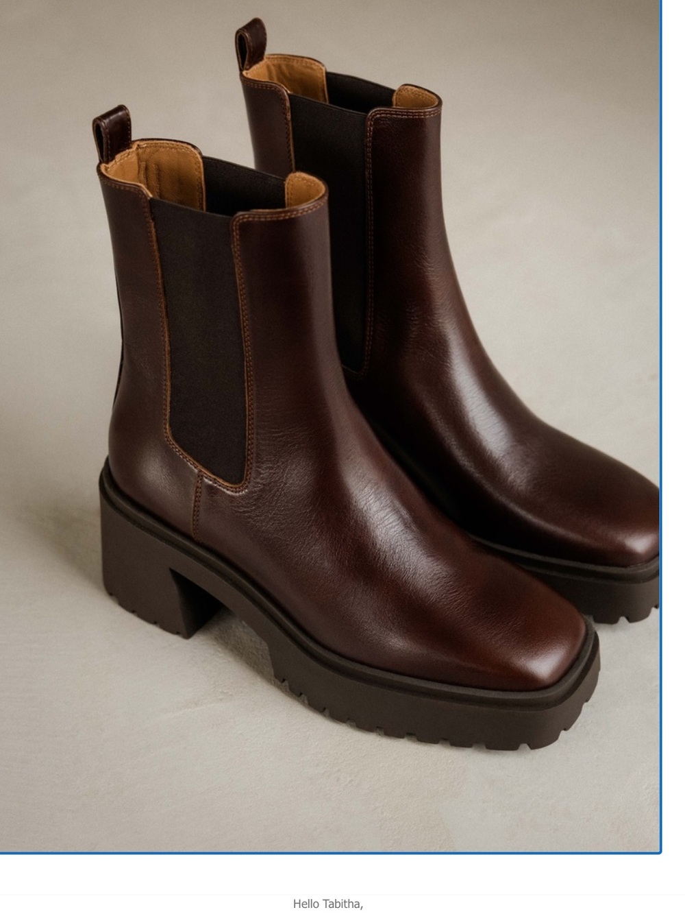 Bobbie’s Amara Irish Coffee Chelsea Boot